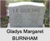Gladys Margaret BURNHAM