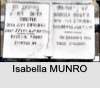 Isabella MUNRO