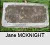 Jane MCKNIGHT