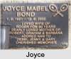 Joyce Mabel WALTER