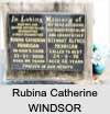 Rubina Catherine WINDSOR