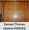 Samuel Thomas Hickling PARKES