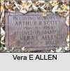 Vera E ALLEN