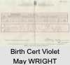 Violet May WRIGHT