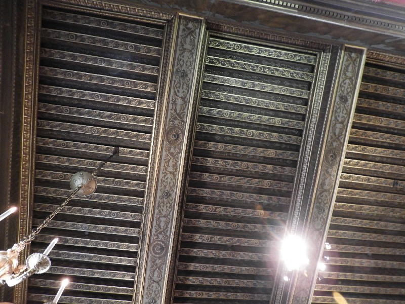 Vaux-Le-Vicomte - ceiling beams