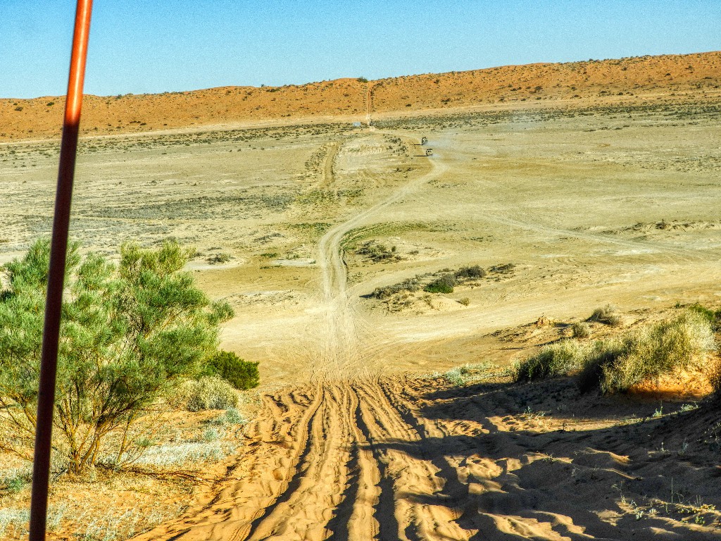 Between the dunes